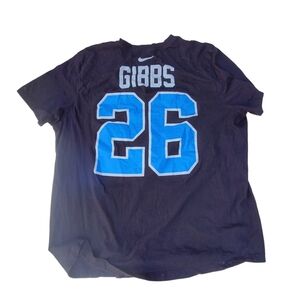 Detroit Lions 26 Gibbs Nike Tee Shirt